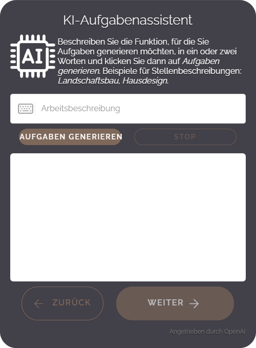 KI-Aufgabenassistent
